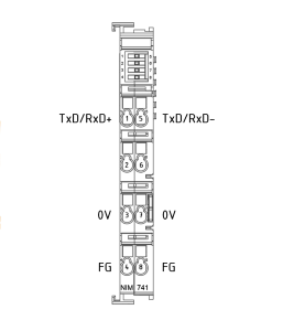 Модуль последовательного интерфейса RS-485