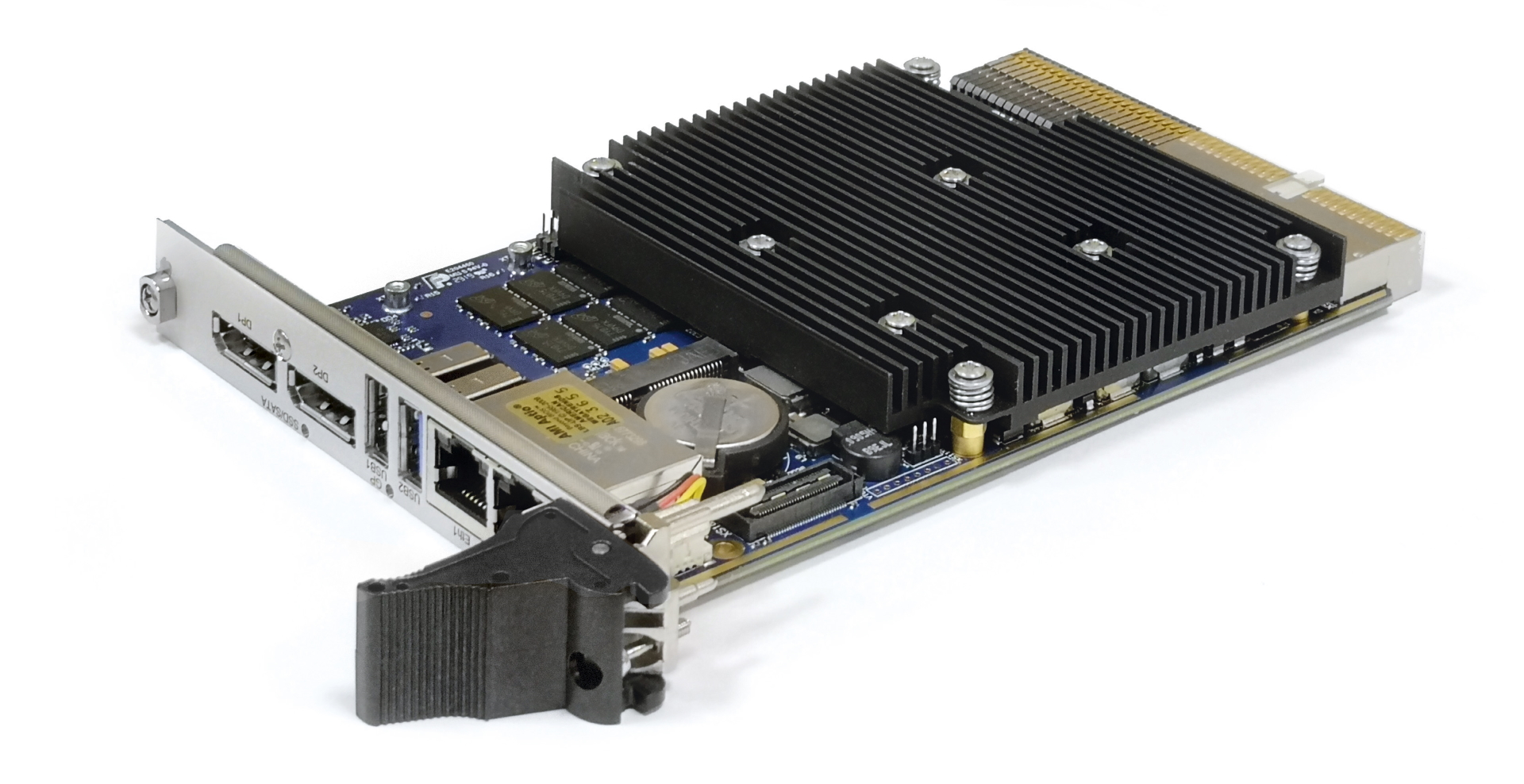 Процессорный модуль в формате 3U CompactPCI PlusIO (PICMG 2.30) на базе процессора AMD Ryzen Embedded
